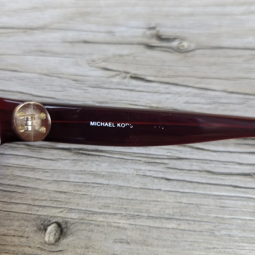 Michael Kors Eyeglasses Frames MK829 Burgundy Rectangular Women 50-16-135
